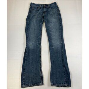 Levi's 527 Slim Bootcut Men Size 32 Inseam 32 Blue Denim Boot Leg Jeans